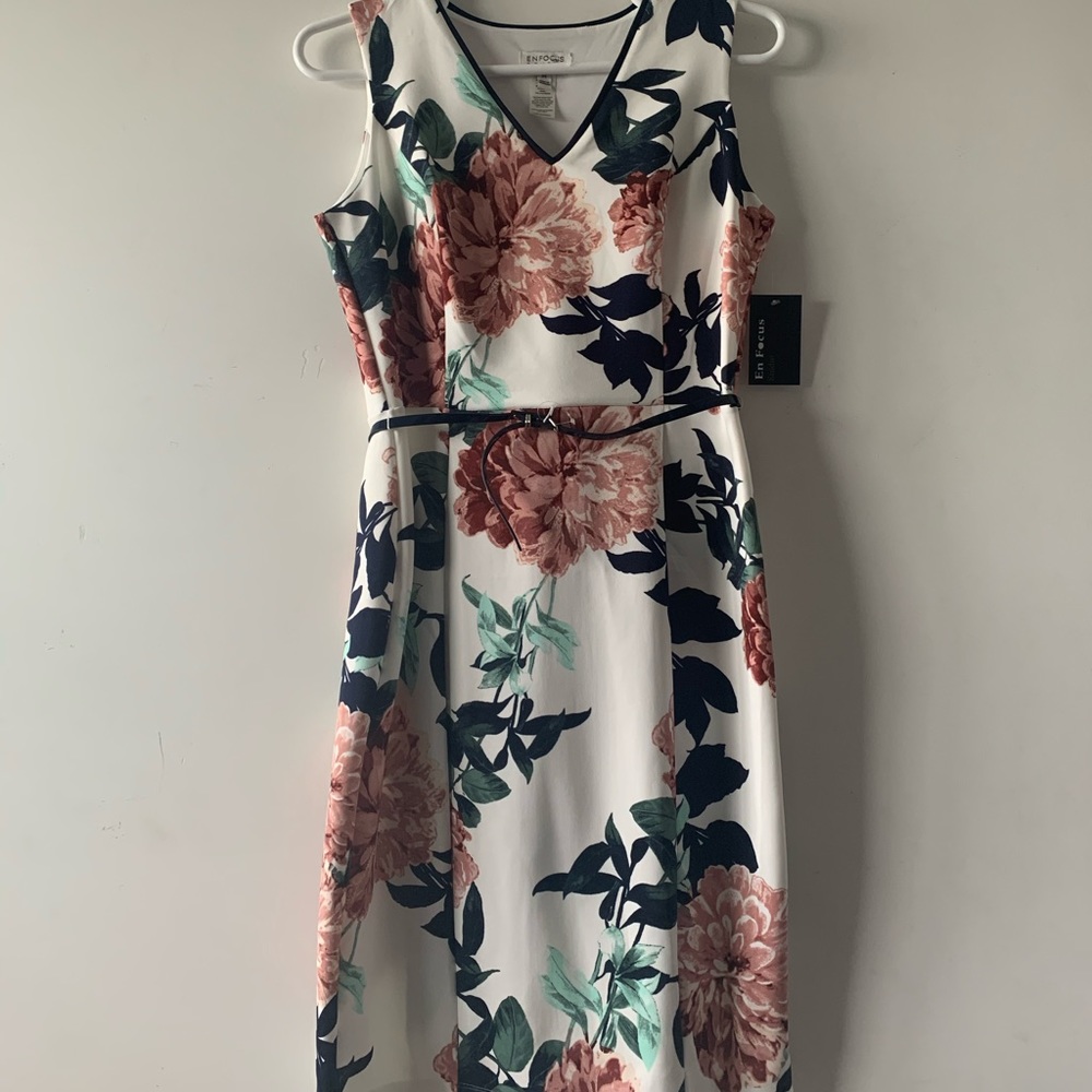 NWT Enfocus Studio Women's Floral dress